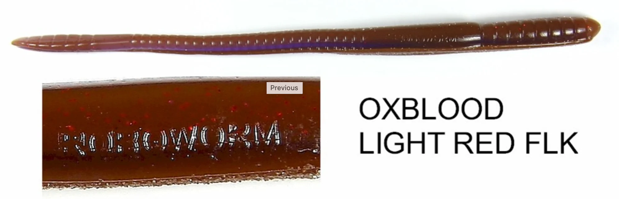 7 Inch Straight Tail Worm - Image 14