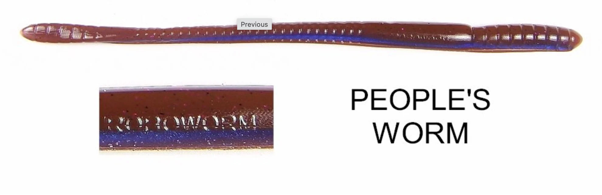 7 Inch Straight Tail Worm - Image 16