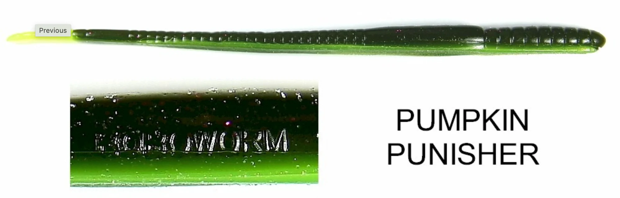 7 Inch Straight Tail Worm - Image 17