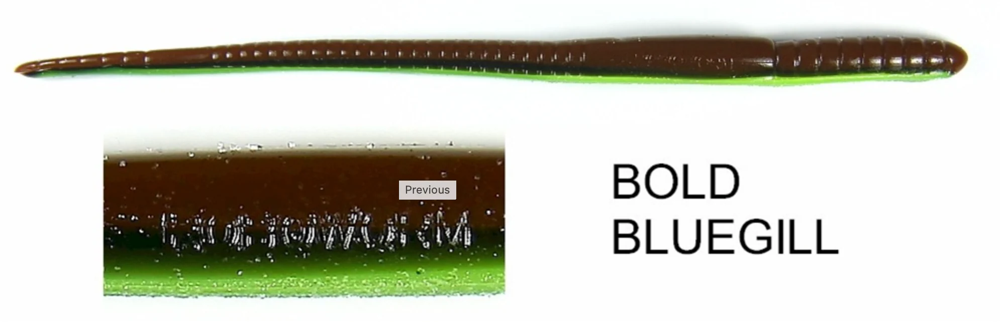 7 Inch Straight Tail Worm - Image 5