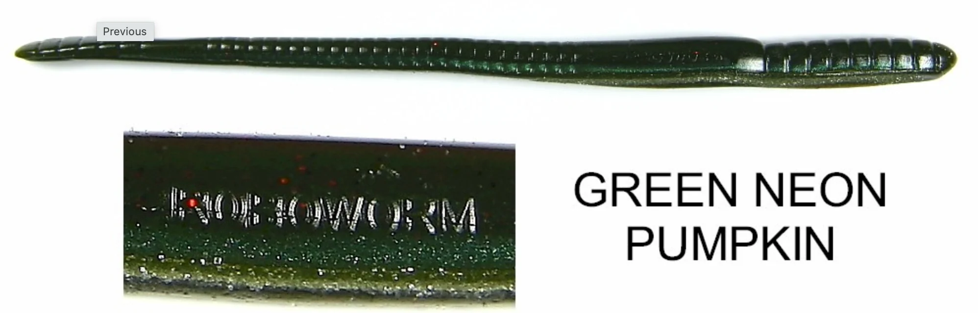 7 Inch Straight Tail Worm - Image 6