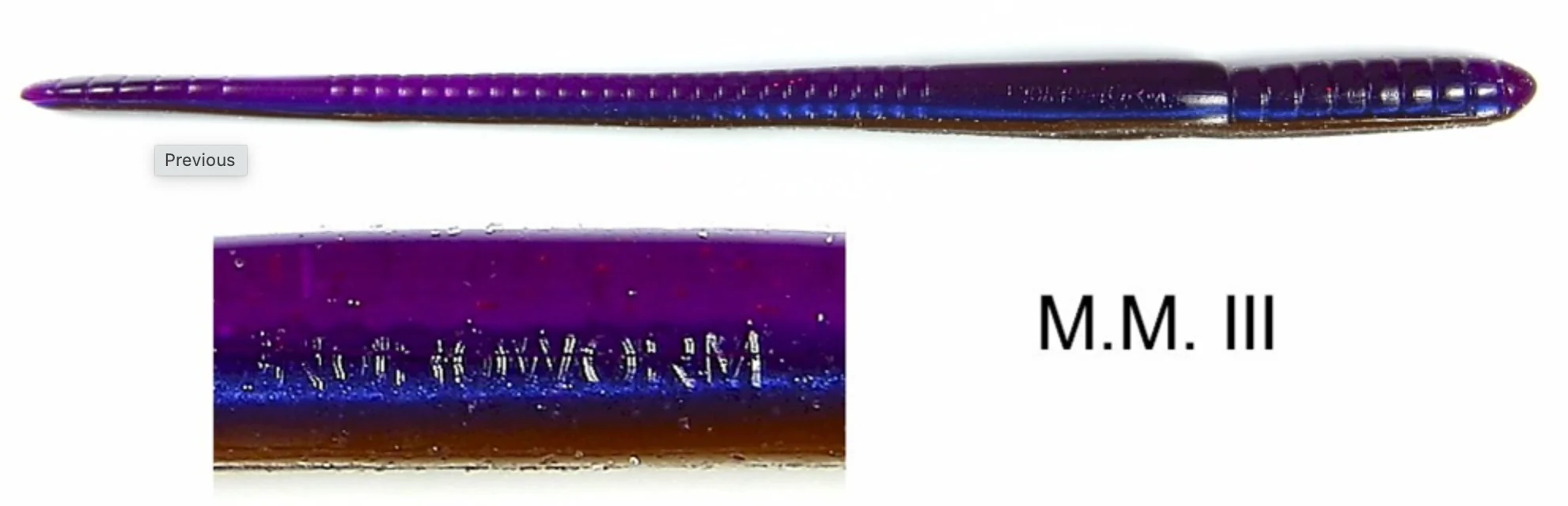 7 Inch Straight Tail Worm - Image 8