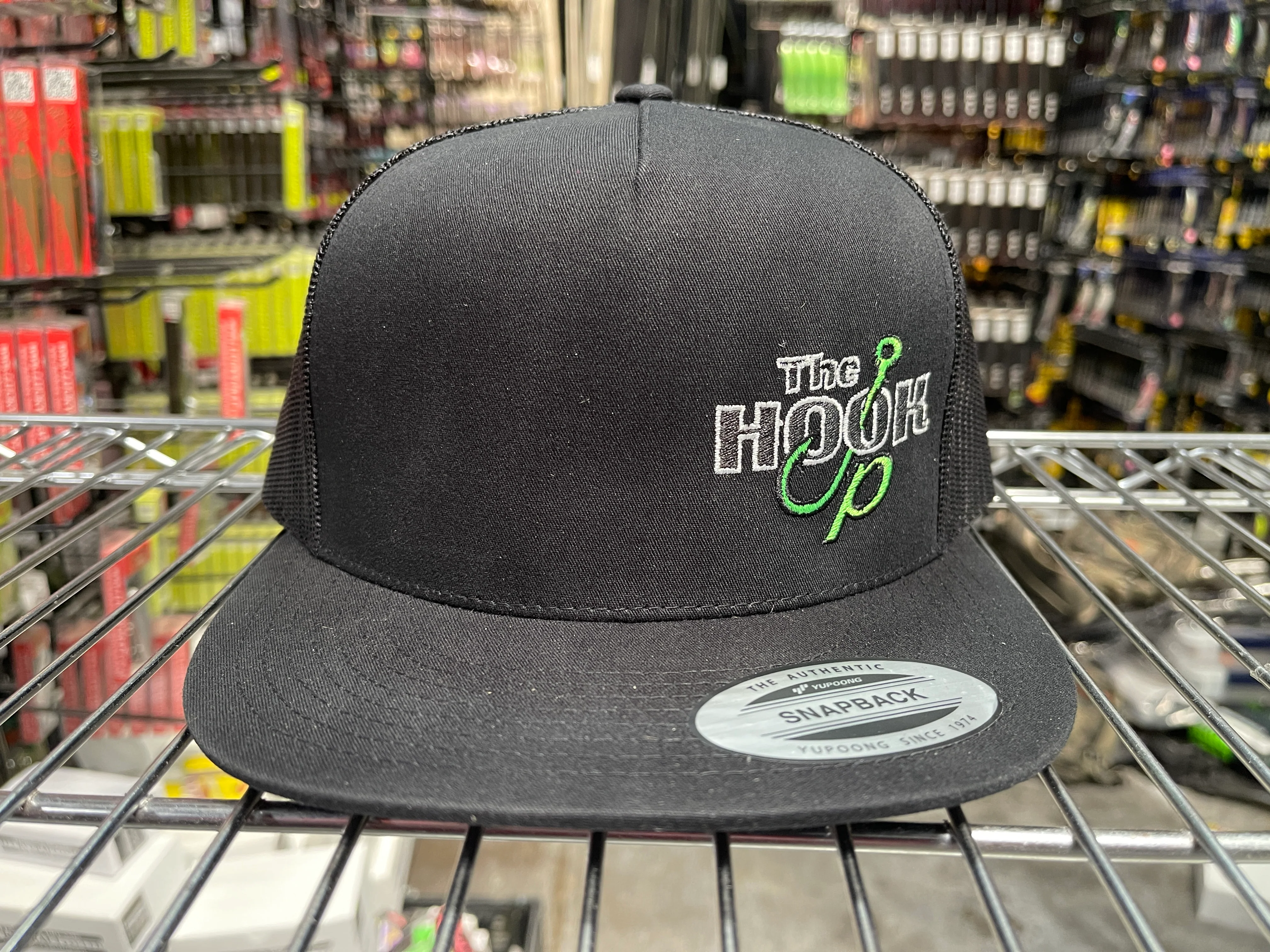 Blackout Logo Snapback Hat - Image 2