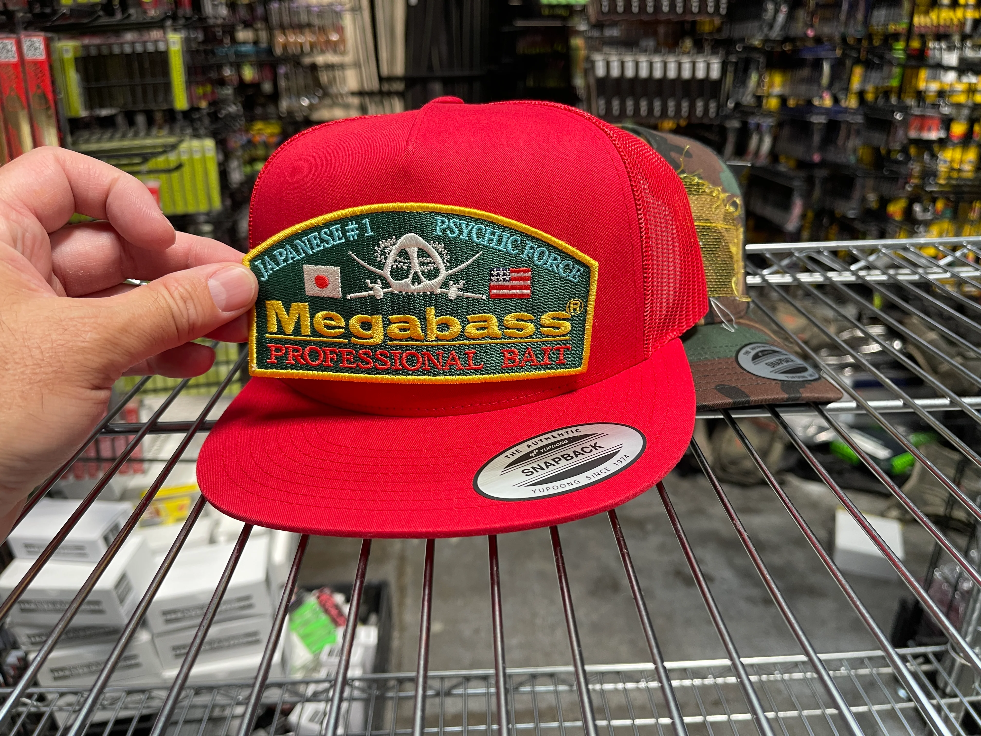 Build Your Own Red Psychic Trucker Hat - Image 5