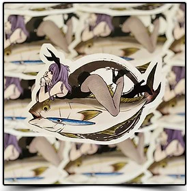 Fish Art Sticker - Image 16