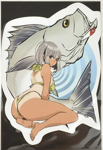 Fish Art Sticker - Image 5