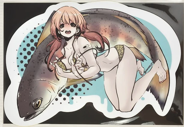 Fish Art Sticker - Image 7