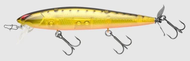 Laydown Minnow Wake Prop Plus