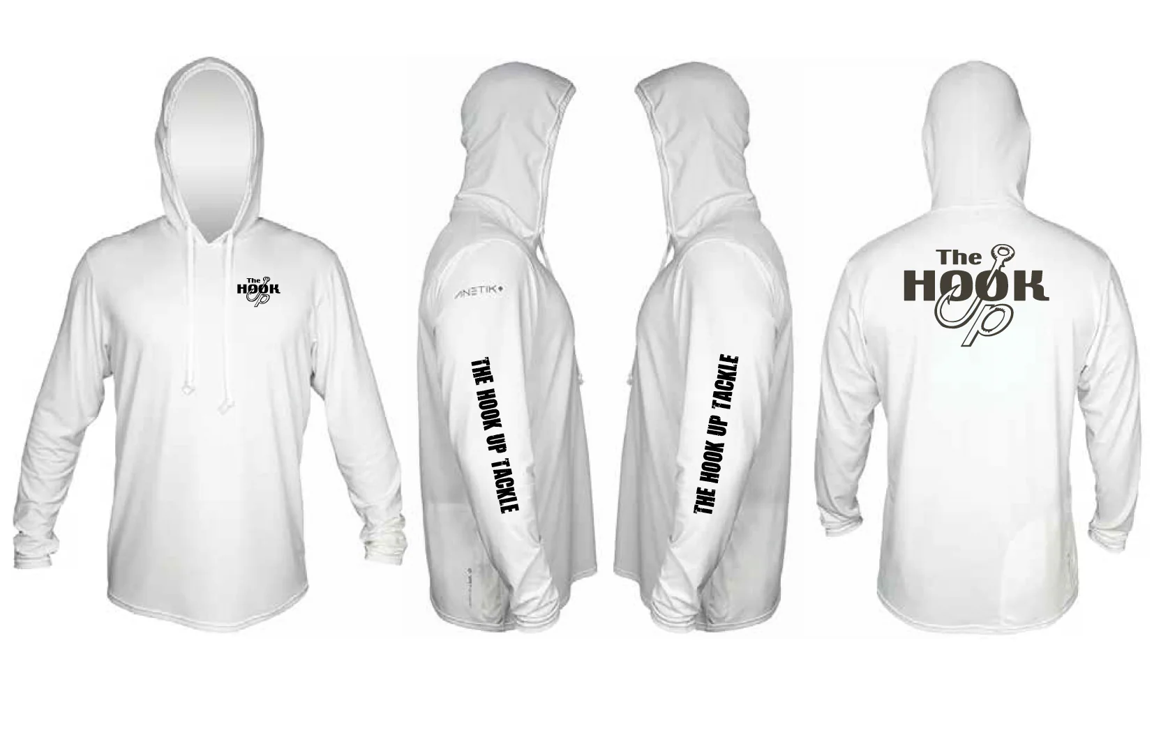 Logo Anetik Low Pro Tech Hoody - Image 8