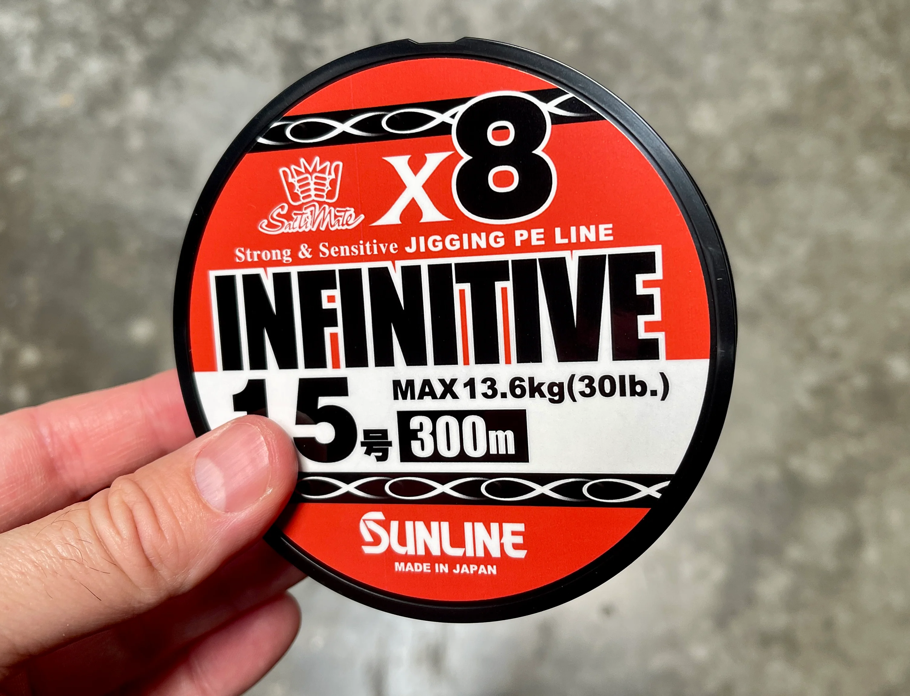 Saltimate Infinitive X8 Jigging PE Line - Image 2