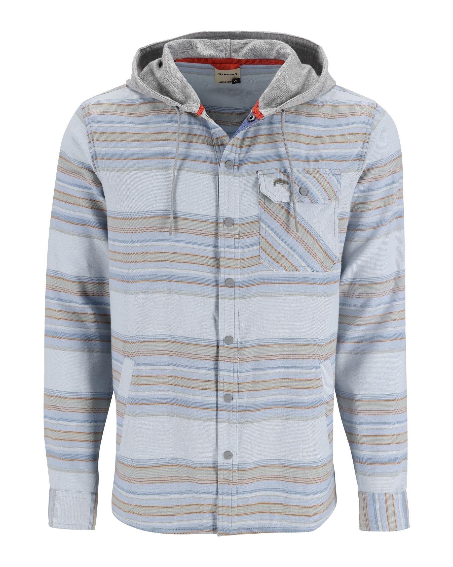 Santee Flannel Hoody with Logo - Image 4
