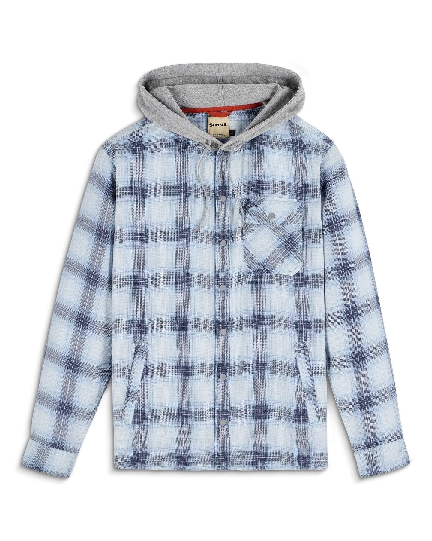 Santee Flannel Hoody with Logo - Image 6